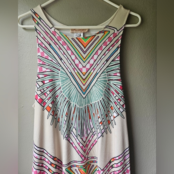 Mara Hoffman Sleeveless Checkered Swing Dress with Pockets Medium - Picture 3 of 8